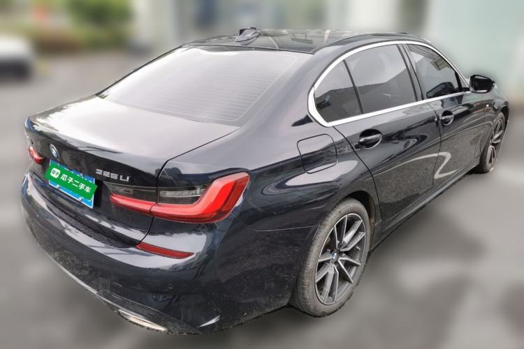 Used BMW 3 Series 2022 325Li M Sport Package Rear Right 45 Deg