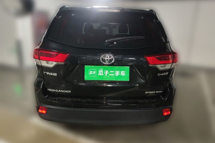 Used Toyota Highlander 2021 2.0T Four-Wheel Drive Prestige Version 7 Seats Rear