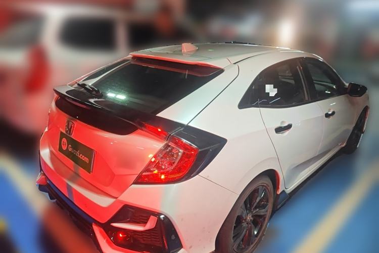 Used Honda Civic 2021 HATCHBACK 220TURBO CVT Trendy Cool Edition Rear Right 45 Deg