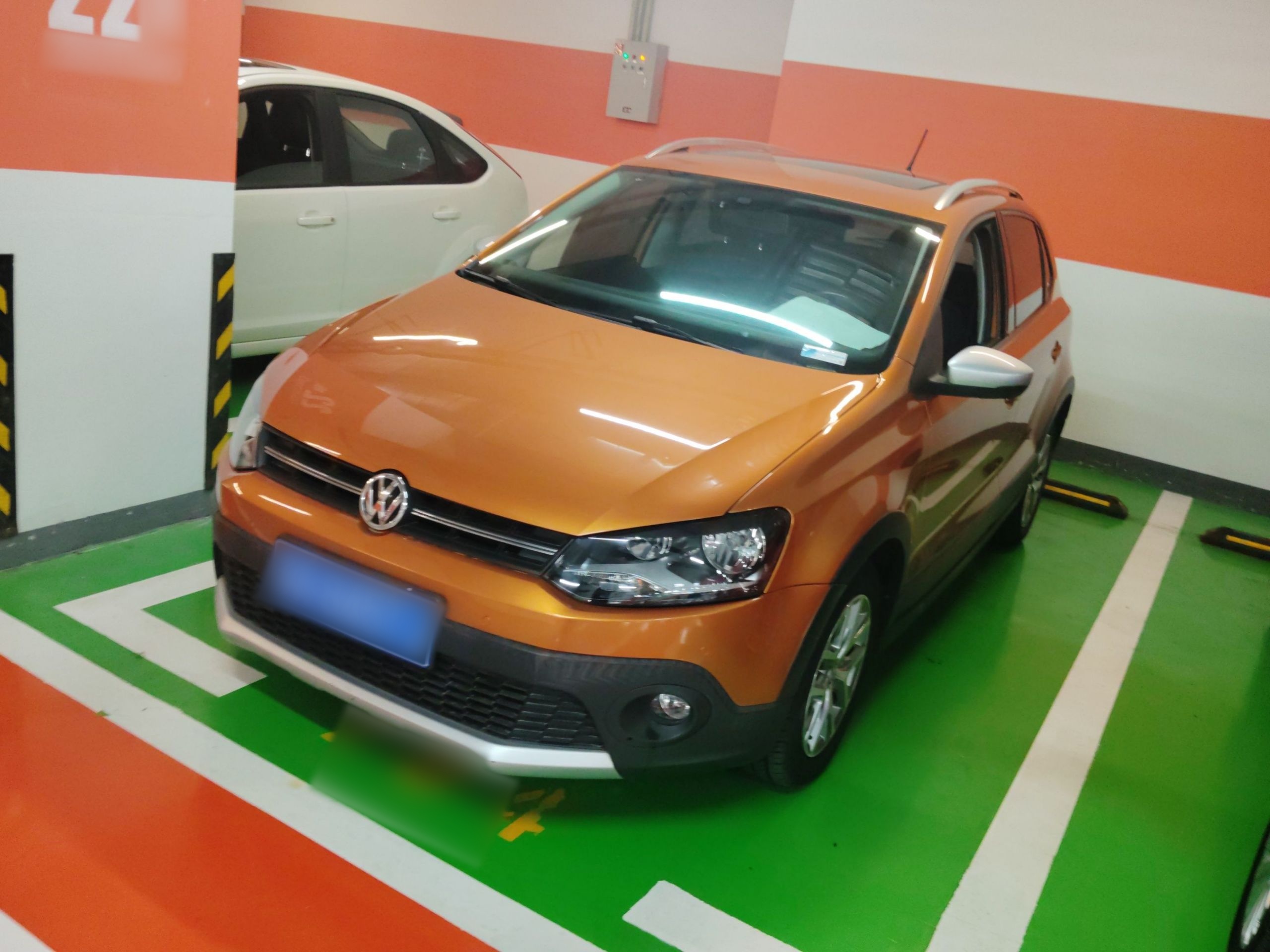 Parte inferior delantera