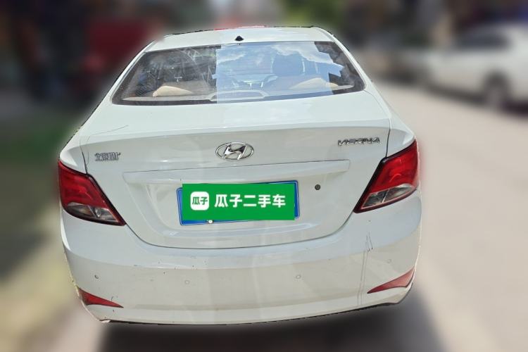 Used Hyundai Verna (older generation) 2014 1.4L Automatic Smart GLS Rear