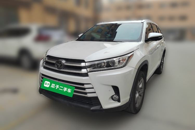 Used Toyota Highlander 2018 2.0T Four-Wheel Drive Luxury Version 7 Seats China VI Standard