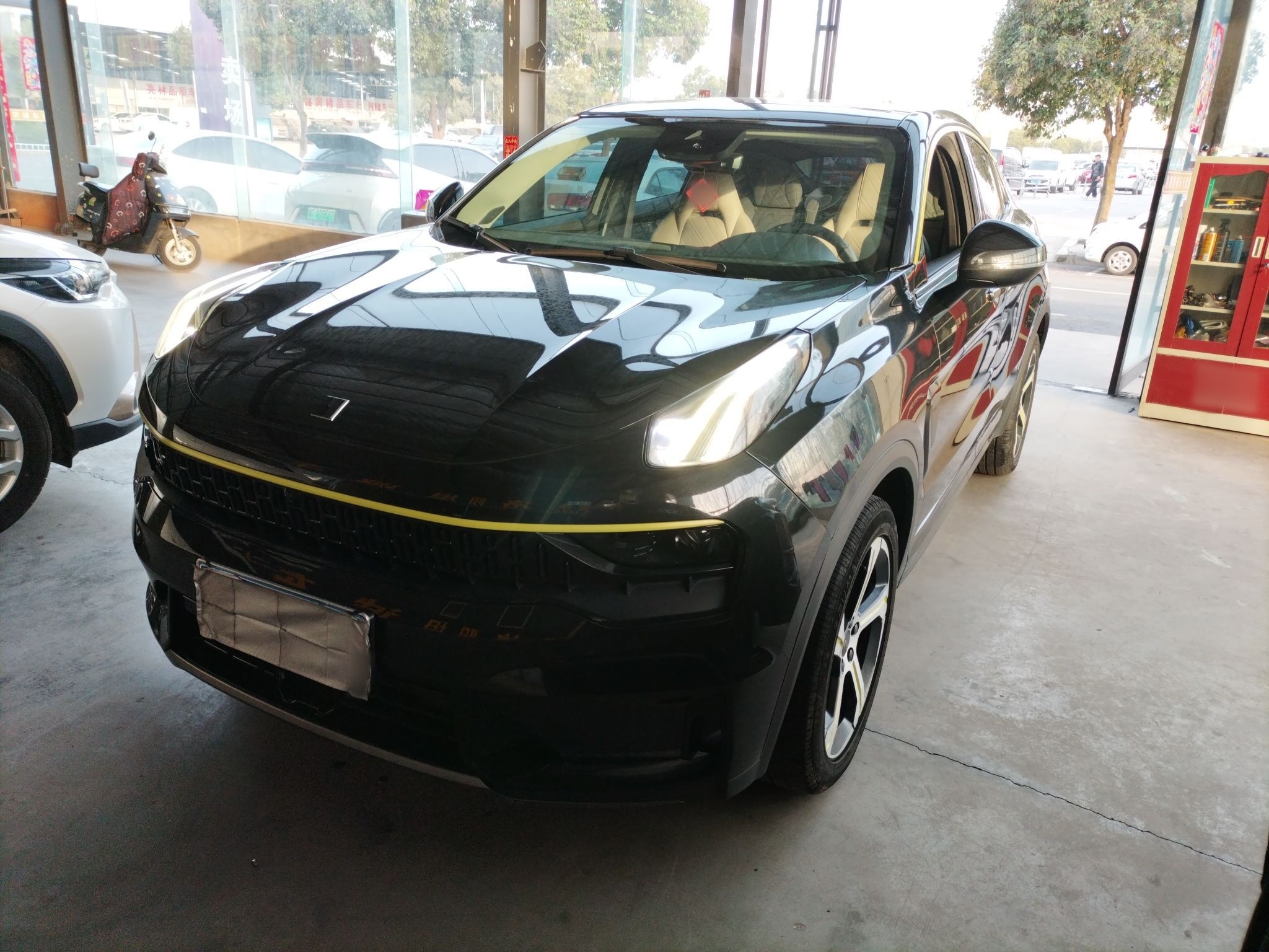 تحت مقدمة السيارة