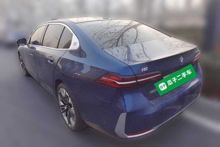 Used BMW i5 2024 eDrive 35L Prestige Luxury Package Rear Left 45 Deg