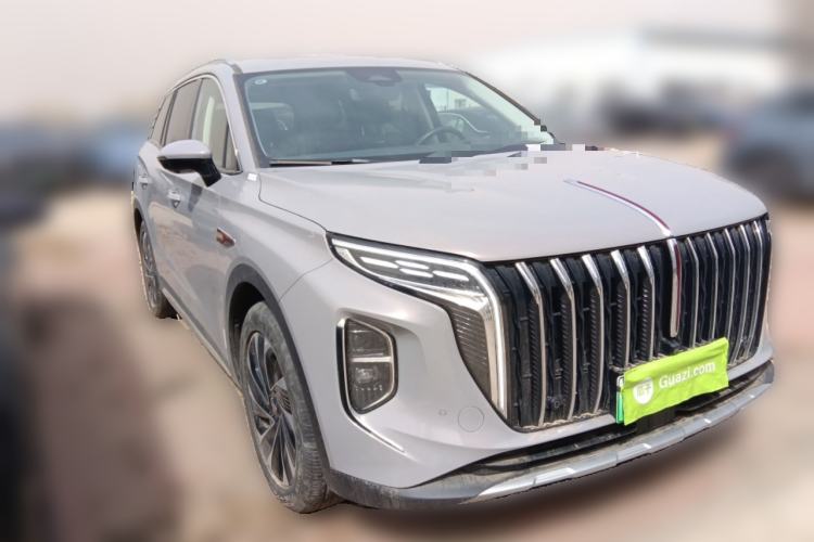 Used Hongqi HS7 PHEV 2024 2.0T PHEV Four-Wheel-Drive Flagship Edition 6 Seats Front Right 45 Deg