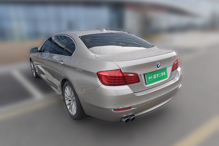 Used BMW 5 Series 2017 525Li Luxury Design Package Rear Left 45 Deg