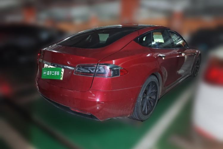 Used Tesla Model S 2017 S 75D Standard Range Edition Rear Right 45 Deg