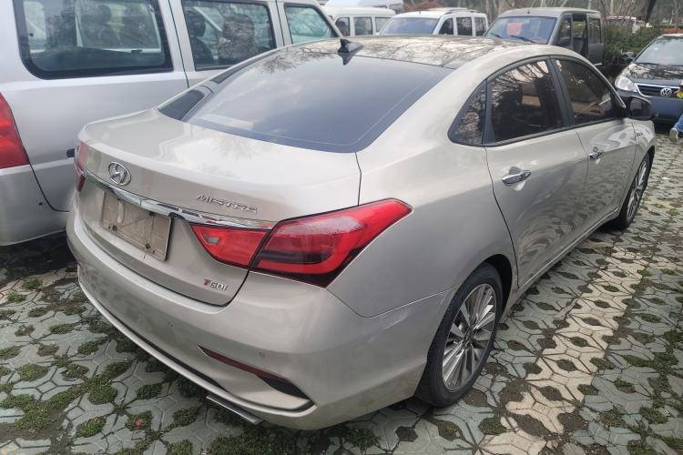Used Hyundai Mistra 2017 1.6T Automatic Smart GLS China V Standard Rear Right 45 Deg