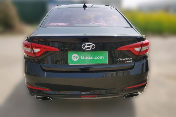 Used Hyundai Sonata 2015 1.6T GLX Advanced Model Rear