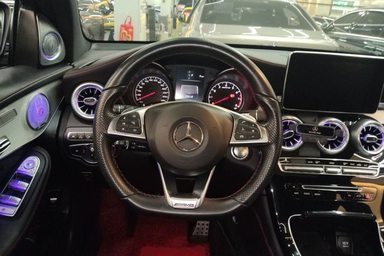 Used Mercedes-Benz GLC Coupe AMG 2017 AMG GLC 43 4MATIC Coupe SUV Steering Wheel