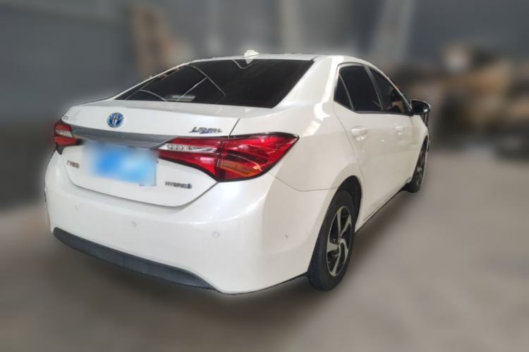Used Toyota Levin 2017 Revised Dual-Engine 1.8H GS E-CVT Elite Sunroof Version China V Standard Rear Right 45 Deg