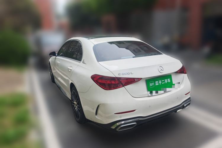 Used Mercedes-Benz C-Class 2023 Restyled C 260 L Sport Edition Rear Left 45 Deg