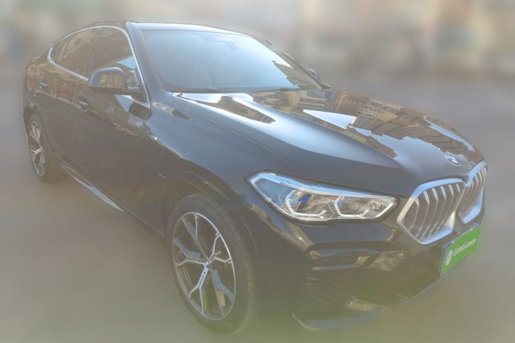 Used BMW X6 2022 xDrive40i Luxury Edition M Sport Package Front Right 45 Deg