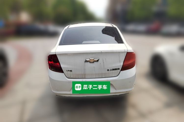 Used Chevrolet Sail 2013 Sedan 1.4L Manual Ideal Happiness Edition Rear