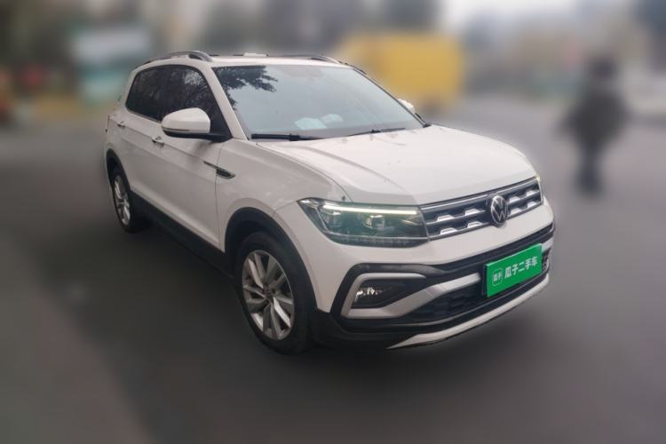 Used Volkswagen T-Cross 2021 280TSI DSG Comfort Edition Front Right 45 Deg