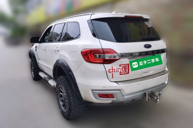 Used Ford Everest 2017 2.0T Gasoline Automatic 4x4 Luxury Edition 5 Seats Rear Left 45 Deg