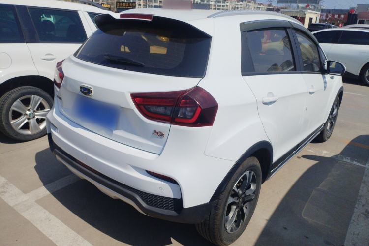 Used Geely Auto Vision X3 2019 Upgraded Model 1.5L CVT Prestige Version Rear Right 45 Deg