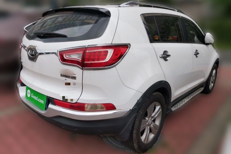 Used Kia Sportage R 2014 2.0L Automatic Two-Wheel Drive GLS Trim Rear Right 45 Deg