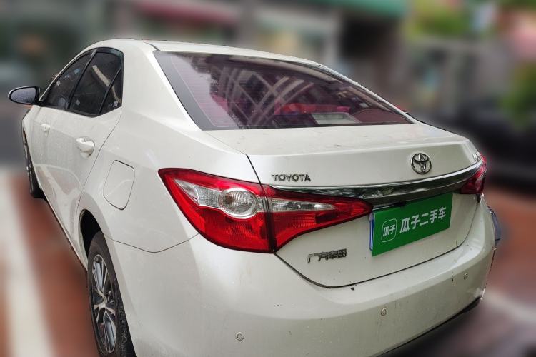 Used Toyota Levin 2016 1.6G CVT Elite Edition Rear Left 45 Deg