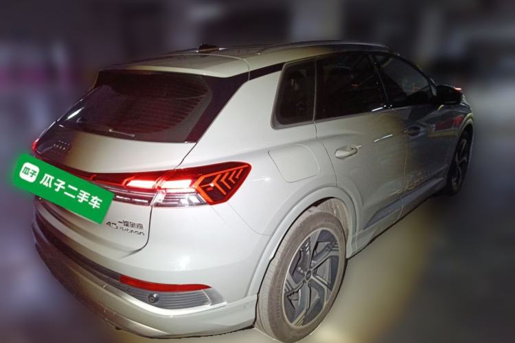 Used Audi Q4 e-tron 2023 40 e-tron Boundary Edition Rear Right 45 Deg