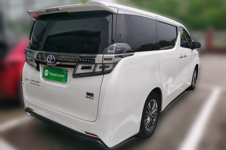 Used Toyota Vellfire 2021 Crown Dual-Engine 2.5L HV Prestige Edition Rear Right 45 Deg