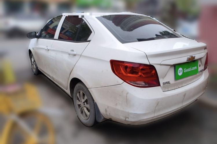 Used Chevrolet Sail 2016 Sail 3 1.3L Manual Comfort Sunroof Edition Rear Left 45 Deg