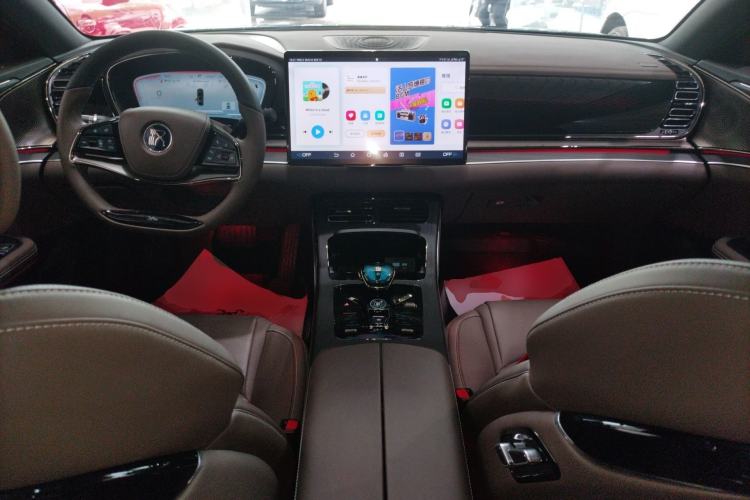 Used BYD Han 2022 DM-i 121KM Luxury Model Center Console