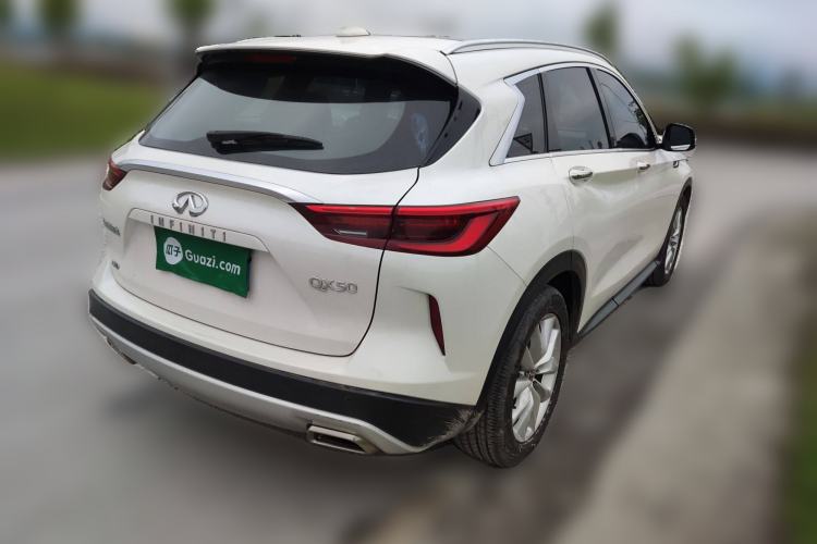 Used Infiniti QX50 2018 2.0T Four-Wheel Drive Elite Edition Rear Right 45 Deg