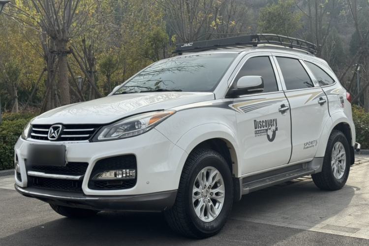 Used JMC Yusheng S350 2014 2.4T Automatic 2WD Diesel Luxury Version with Sunroof 7 Seats