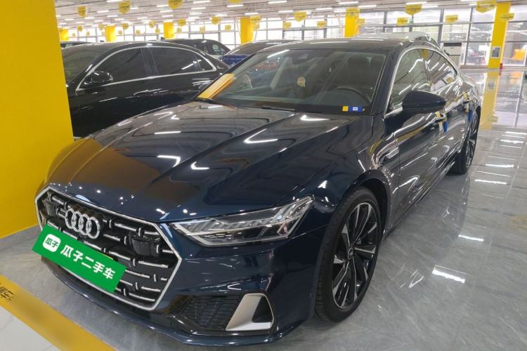 Used Audi A7L 2022 55 TFSI quattro S-line Zhiyuan Crystal Flow Package