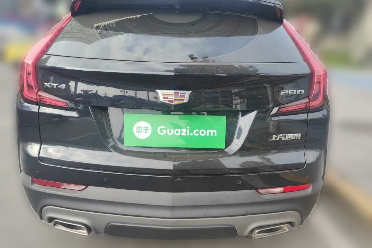 Used Cadillac XT4 2020 Revised Version 28T Two-Wheel Drive Luxury Edition Rear