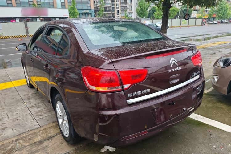 Used Citroen C-Quatre 2013 Sedan 1.6L Automatic Prestige Model Rear Left 45 Deg