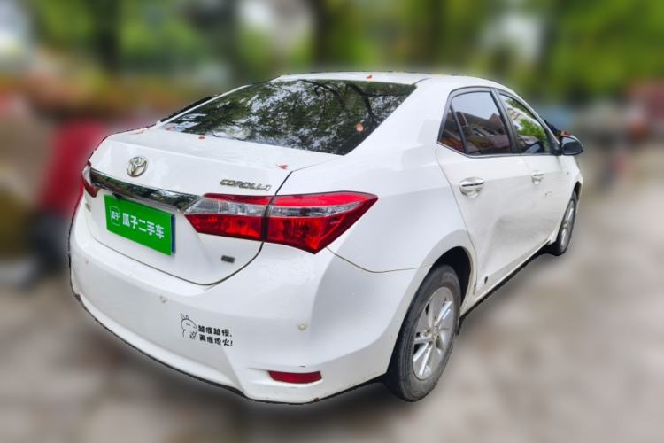 Used Toyota Corolla 2017 1.6L CVT GL Rear Right 45 Deg