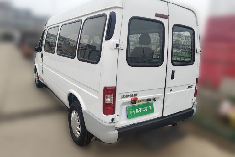 Used JMC Transit 2019 2.8T Commercial Version Long Wheelbase Mid-Roof 7-Seater Rear Single Tire China VI Emission Standard – JX493

