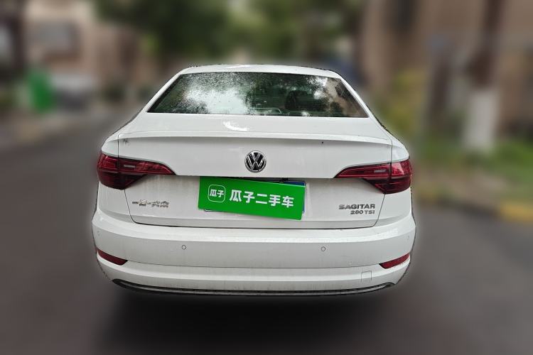 Used Volkswagen Sagitar 2019 280TSI DSG Comfort Version China VI Standard Rear