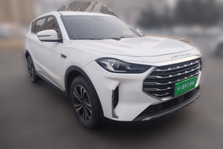 Used JETOUR X70 PLUS 2021 Revised Version 1.5T Manual 5-Seater Front Right 45 Deg