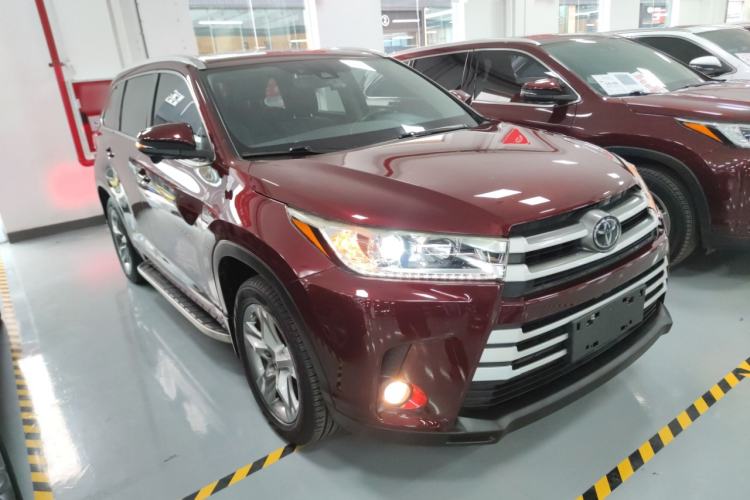 Used Toyota Highlander 2018 2.0T Four-Wheel Drive Luxury Edition 7 Seats China V Emission Standard
