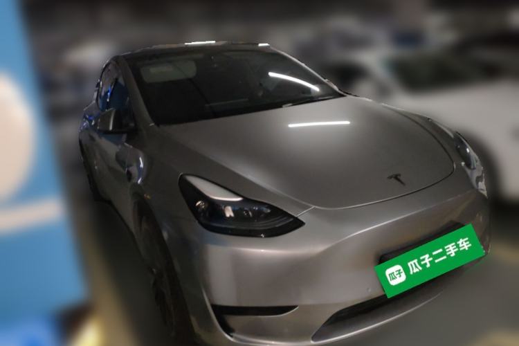 Used Tesla Model Y 2022 Revised Version Rear-Wheel Drive Front Right 45 Deg