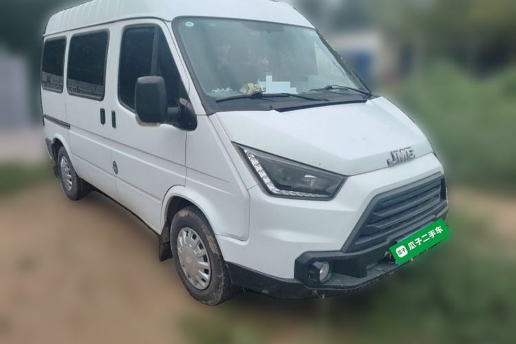 Used JMC Transit 2019 2.8T Commercial Version Short Wheelbase Mid-Roof 6-Seater China VI JX493
