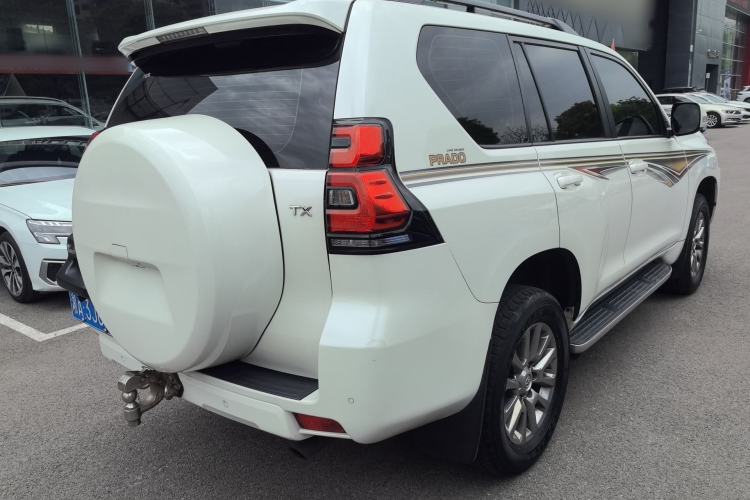 Used Toyota Prado 2018 3.5L Automatic TX-L with Rear-Mounted Spare Tire
