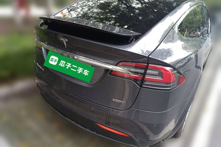 Used Tesla Model X 2017 X 100D Long Range Edition Rear Right 45 Deg