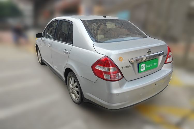 Used Nissan Tiida Sedan 2008 1.6L Manual Fashion Edition Rear Left 45 Deg