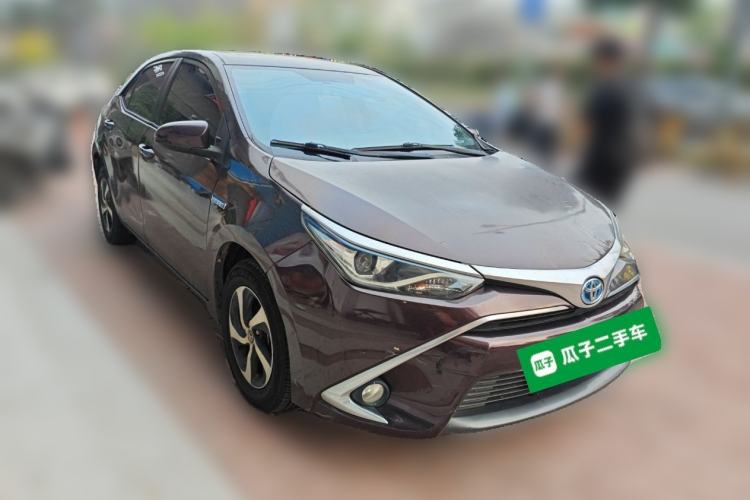 Used Toyota Levin 2017 Revised Dual-Engine 1.8H GS E-CVT Elite Sunroof Version China V Standard Front Right 45 Deg