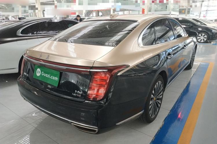 Used Hongqi H9 2024 2.0T Qixiang Luxury Business Edition Rear Right 45 Deg