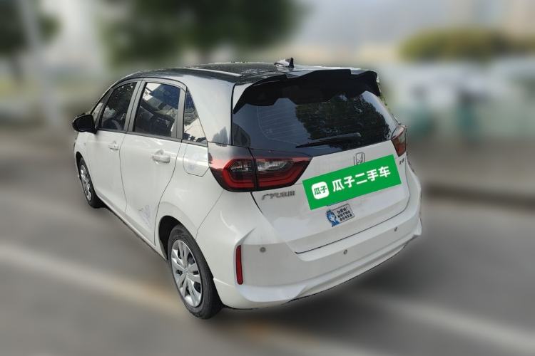 Used Honda Fit 2021 1.5L CVT Trend Edition Rear Left 45 Deg