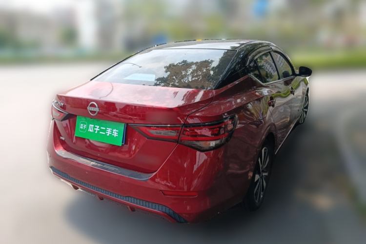 Used Nissan Sylphy 2022 Electric-Drive e-POWER Ultra-Luxury Version Rear Right 45 Deg