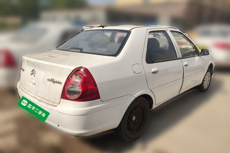 Used Citroen Elysee 2012 Sedan 1.6L Manual Tech Model Rear Right 45 Deg