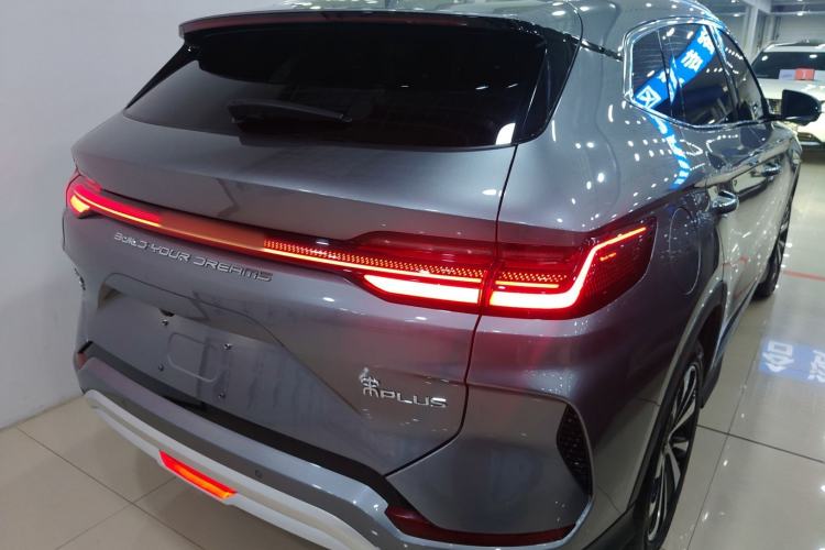 Used BYD Song PLUS New Energy 2024 HONOR Edition DM-i 71km Luxury Model Rear Right 45 Deg