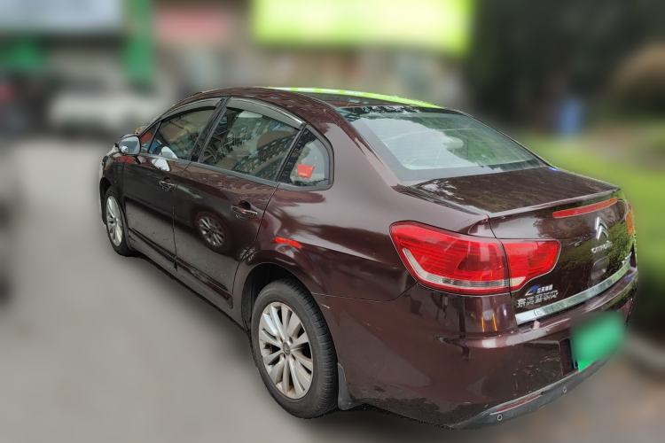 Used Citroen C-Quatre 2013 Sedan 1.6L Automatic Prestige Model Rear Left 45 Deg