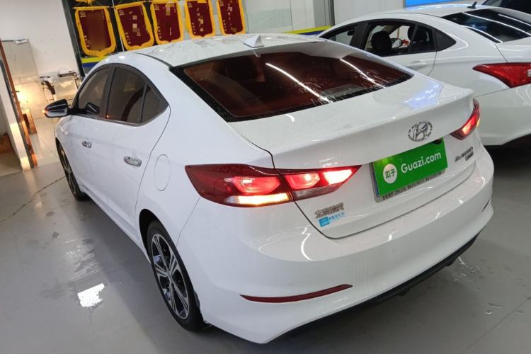 Used Hyundai Elantra (6th Generation / Lingdong) 2018 1.4T Dual-Clutch Xuan Dong · Dynamic Edition Rear Left 45 Deg